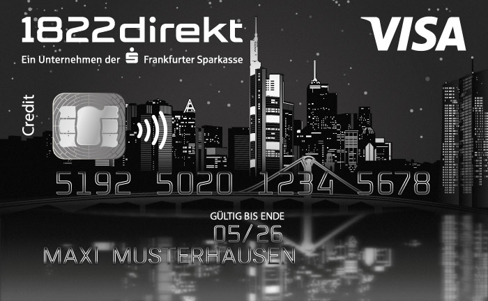 1822 Direkt Visa Gold Kreditkarte beantragen So einfach gehts