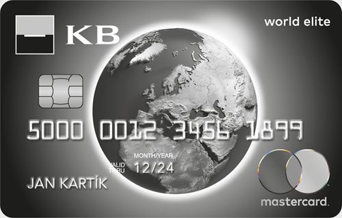 Jak žádat o kreditní kartu Komerční Banka World Elite krok za krokem